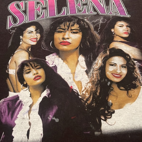 SELENA  T Shirt  black color size MEDIUM - Picture 7 of 9